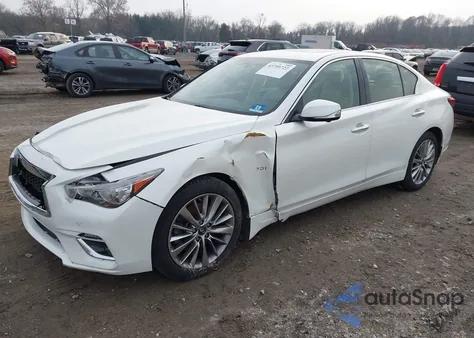 2018 Infiniti Q50 3.0T Luxe from USA, damaged, VIN JN1EV7AR5JM432058